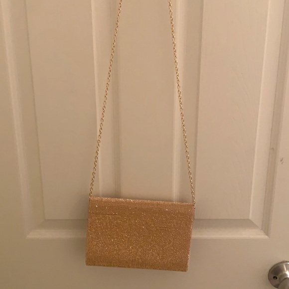 Rose gold glitter clutch - Picture 2 of 3